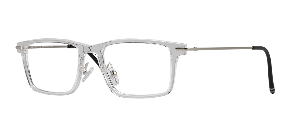 BENX PREMIUM Eyeglasses Teenage Man,Woman,Unisex Rectangular Full-Rimmed Grilamid (TR90) Unfiltered BXPRM 1758-01